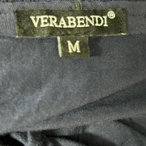 VERABENDI Off Shoulder Ruffle Split Hem Maxi Dress - Medium - Picture 9 of 14